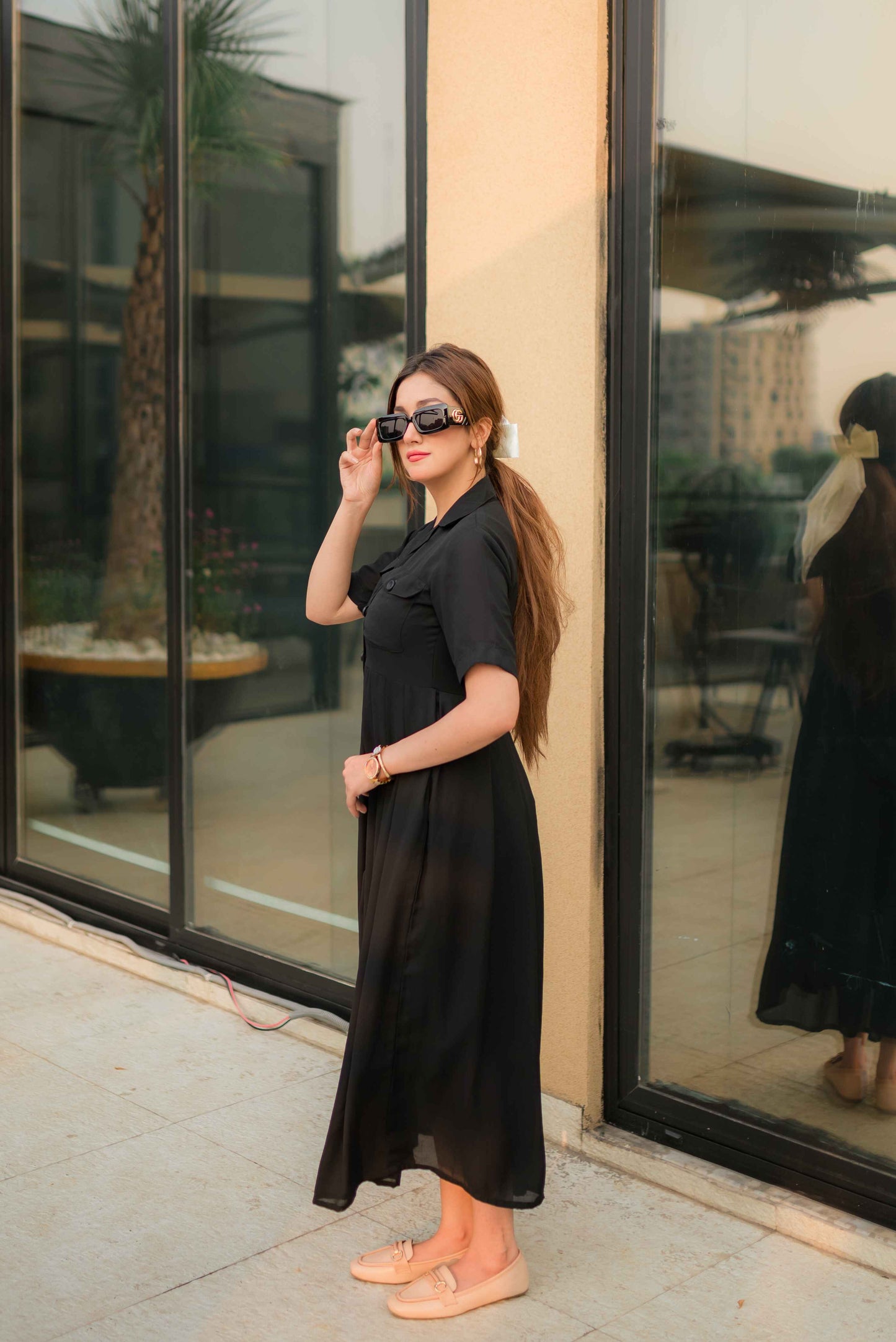 Elegant Buttonline Maxi - Free Delivery 🚚