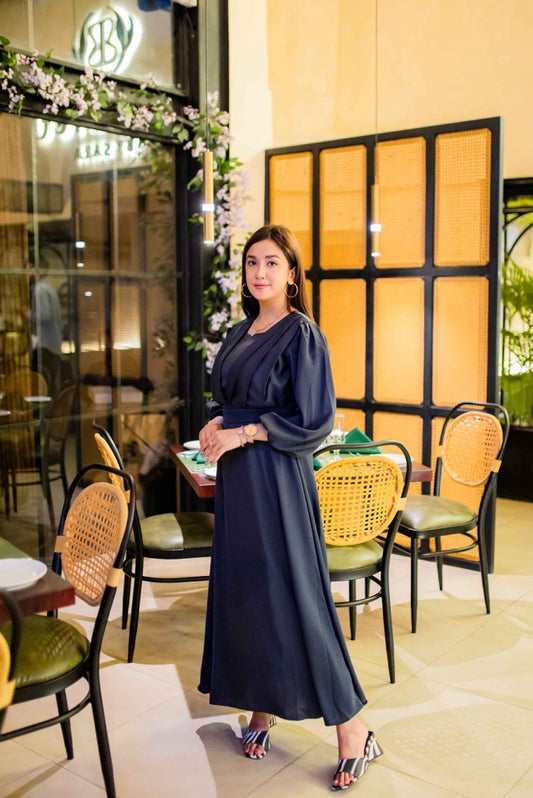 Serene Midnight Maxi - Free Delivery 🚚
